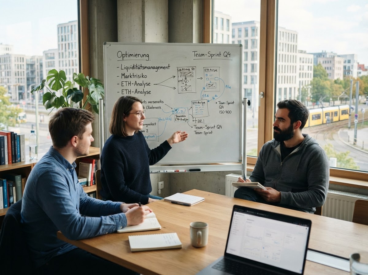 AlgmarginETH Team bei der Entwicklung von Analysemodellen